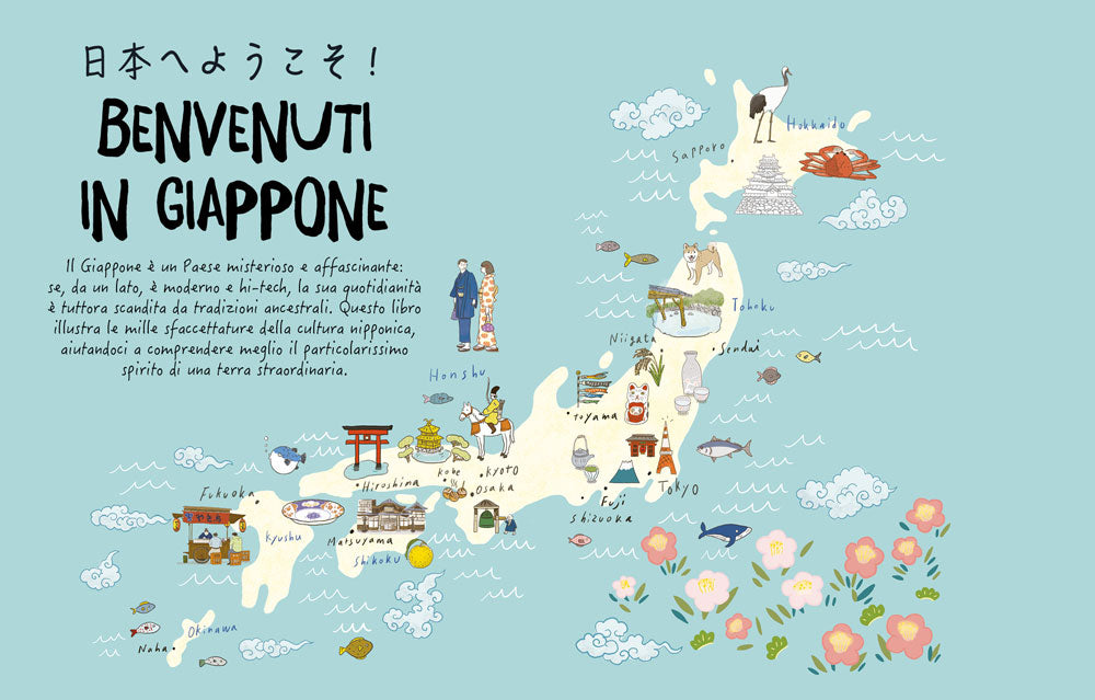 Giappone illustrato::Vita e cucina del Sol Levante