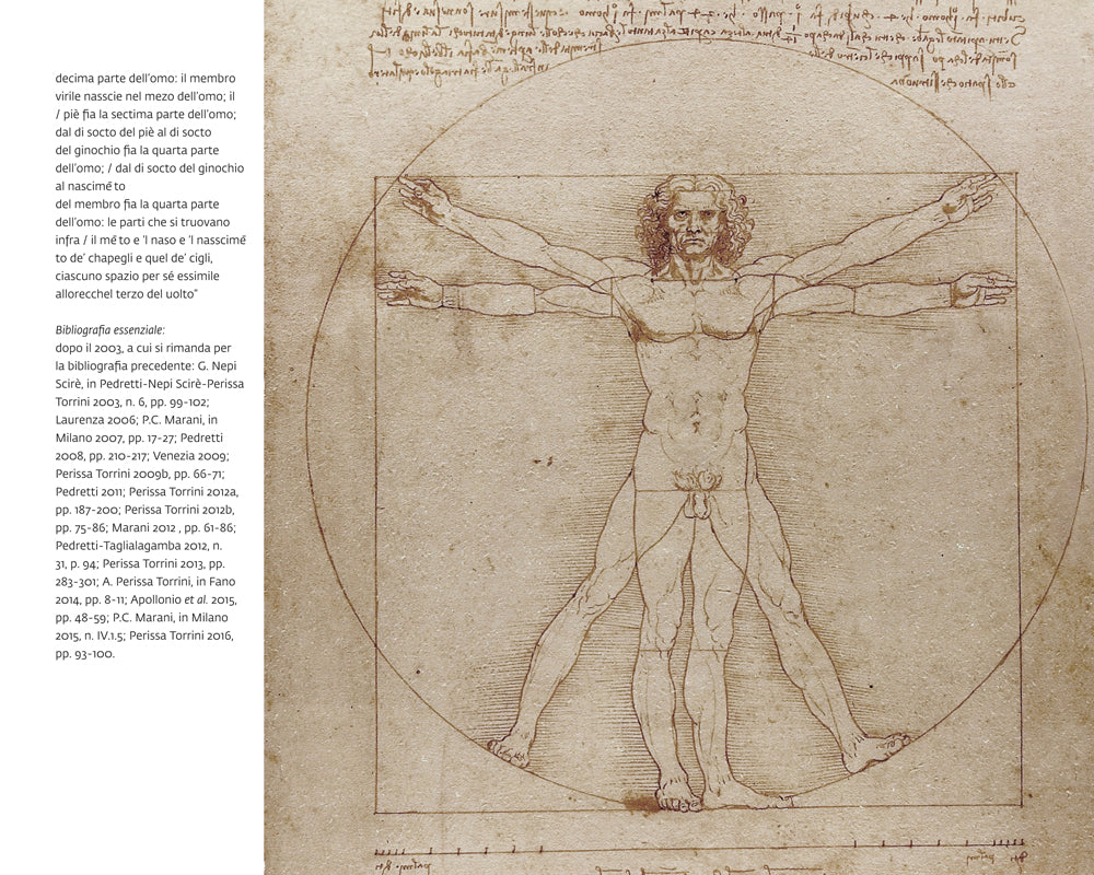 L'Uomo Vitruviano di Leonardo da Vinci