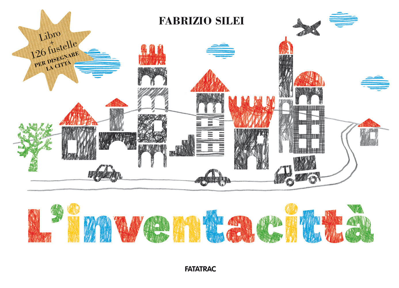 L'inventacittà::Libro + 126 fustelle per disegnare la città