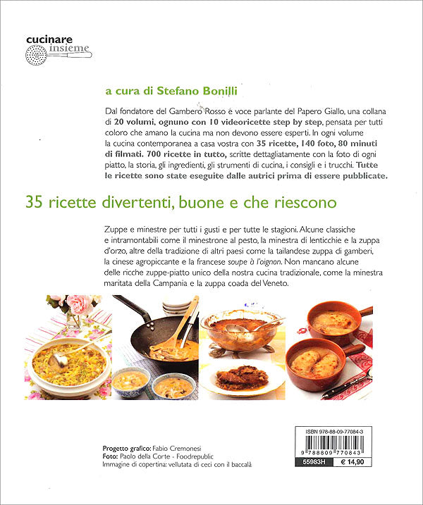 Zuppe e Minestre::Sul Web 10 videoricette step by step - Collana curata da Stefano Bonilli