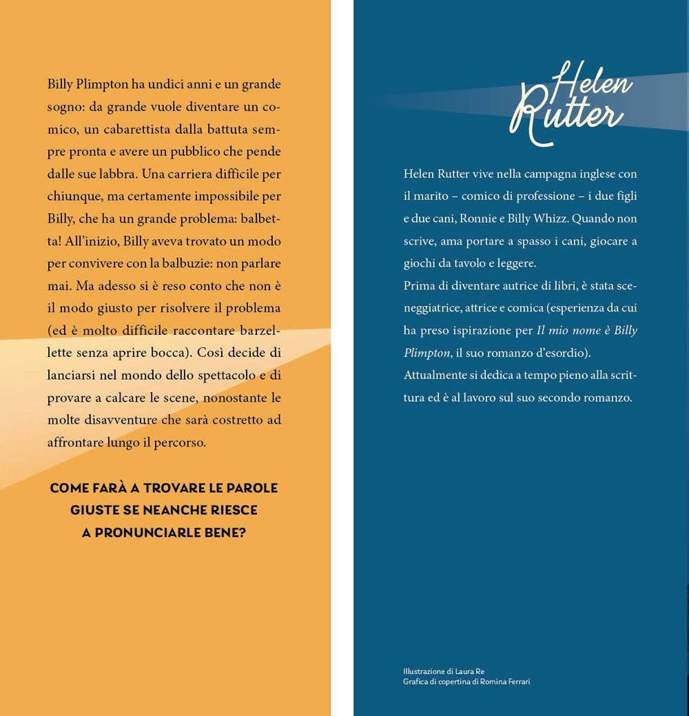 Il mio nome è Billy Plimpton | Helen Rutter | Giunti Editore