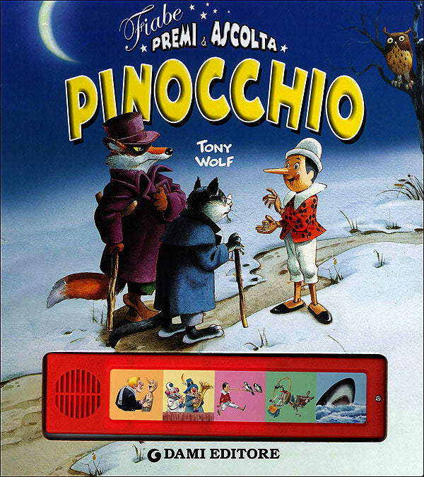 Pinocchio::Fiabe premi & ascolta