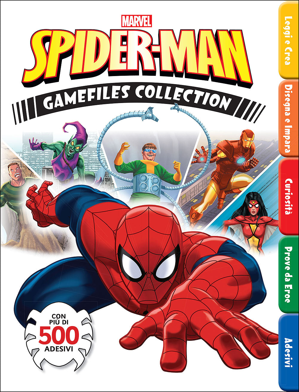 Spider-Man - Gamefiles Collection::Con più di 500 adesivi