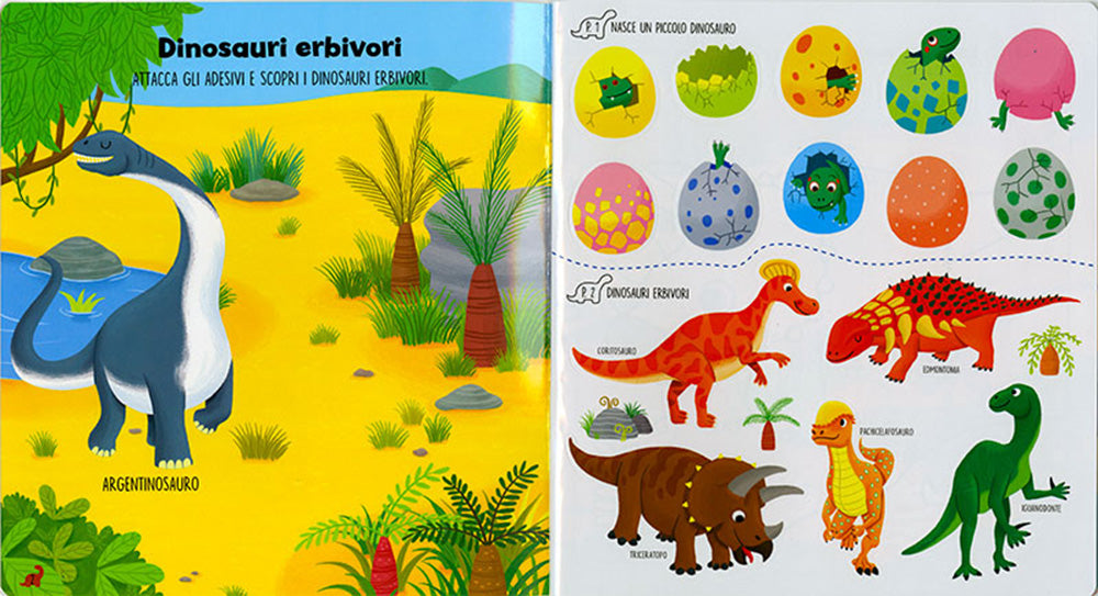 Libro Sonoro per Bambini Premi e Ascolta Dinosauri Dami Editore Giunti  69212G