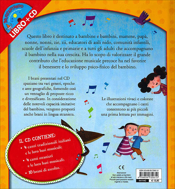 Musicantando + CD::Canti e musiche per bambini