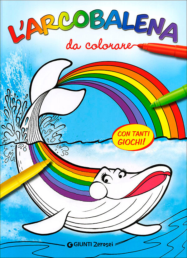 L'Arcobalena da colorare::Con tanti giochi!