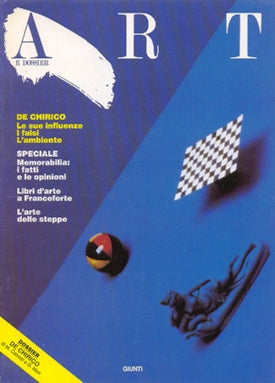 Art e dossier n. 28, Ottobre 1988::allegato a questo numero il dossier: De Chirico