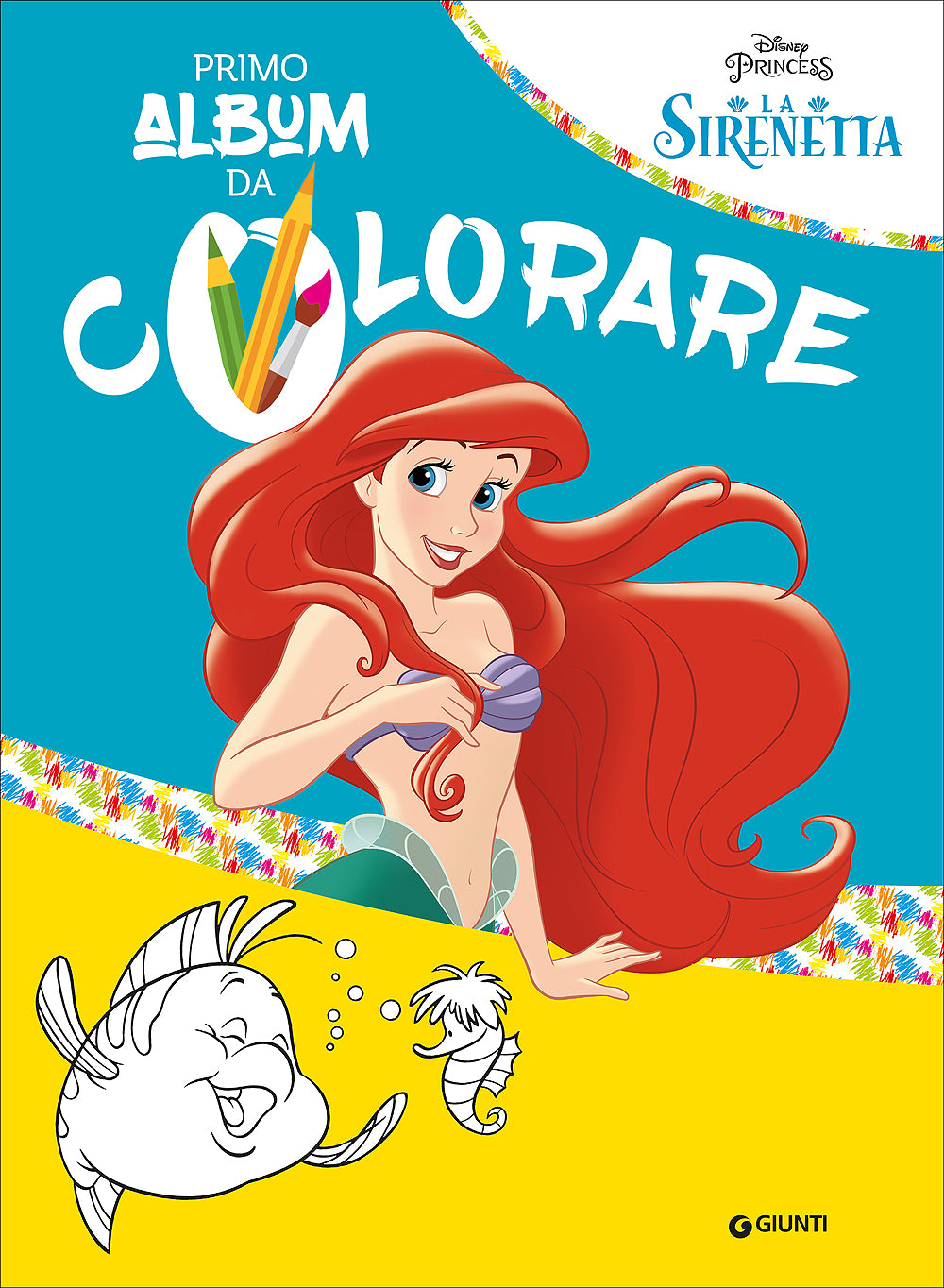 Primo Album da Colorare - La Sirenetta