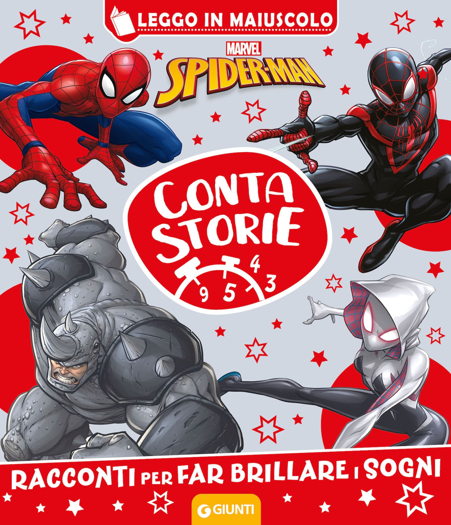 Spiderman Contastorie - Leggo in maiuscolo::Racconti per far brillare i sogni