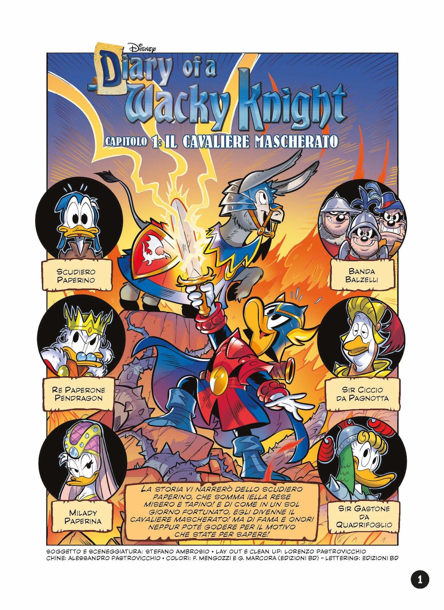 Diary of a Wacky Knight::Paperino e i Racconti del Cavaliere Mascherato