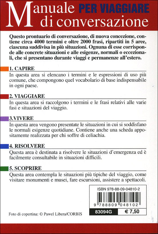 Inglese per viaggiare::Manuale di conversazione. 4000 parole. 2000 frasi