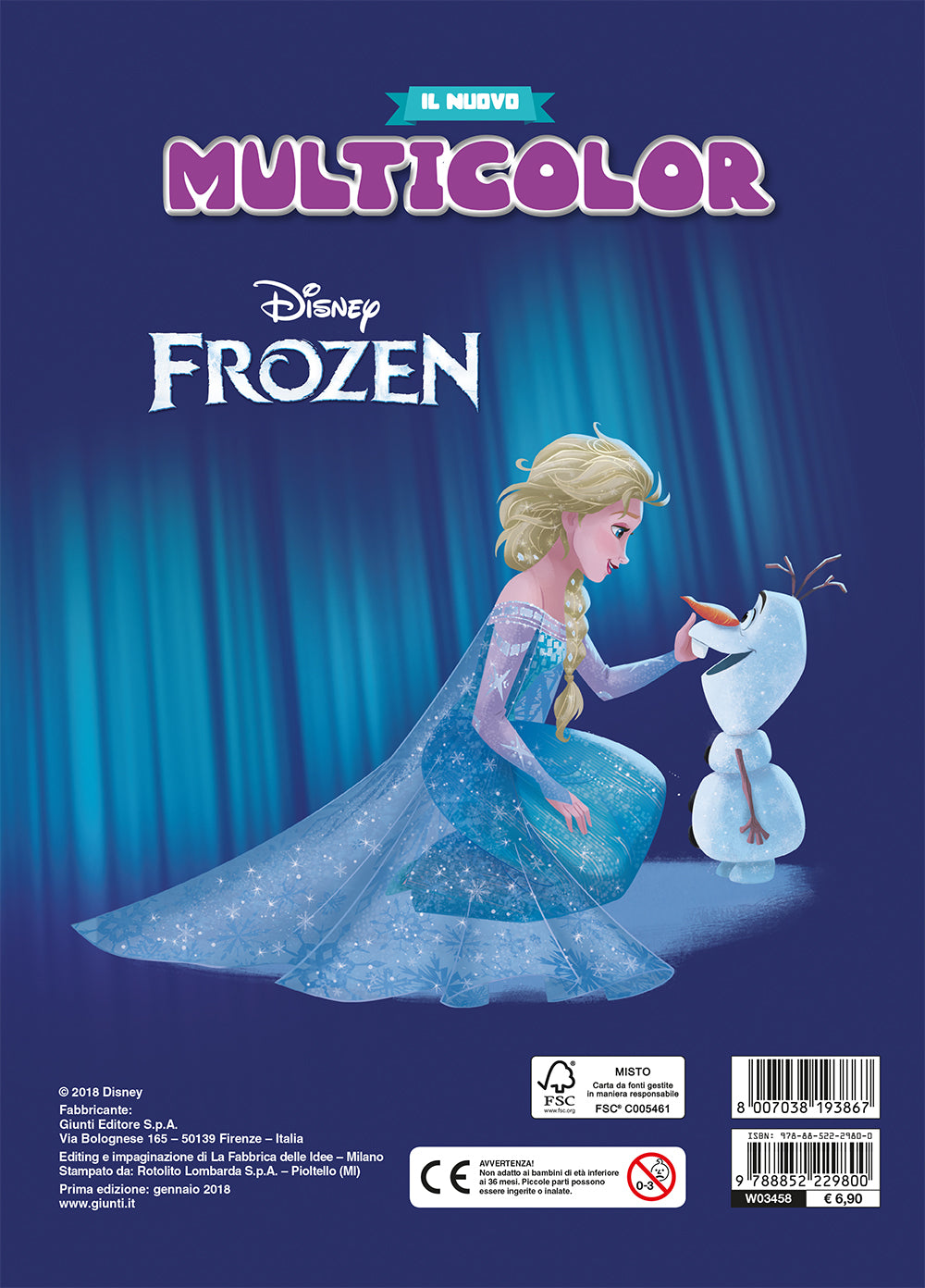 Il nuovo Multicolor - Frozen::Contiene Olaf's Frozen Adventure - Tanti nuovi giochi