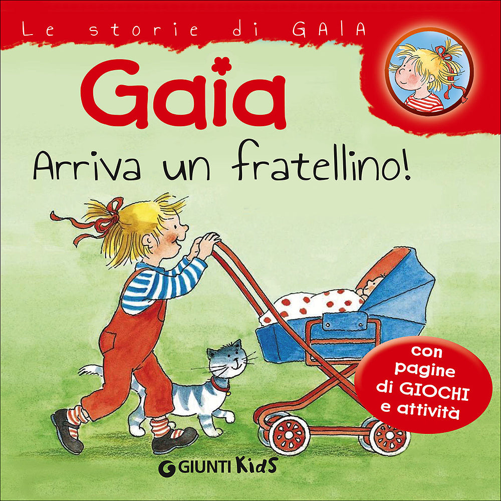 Gaia - Arriva un fratellino!::Con pagine di giochi e attività