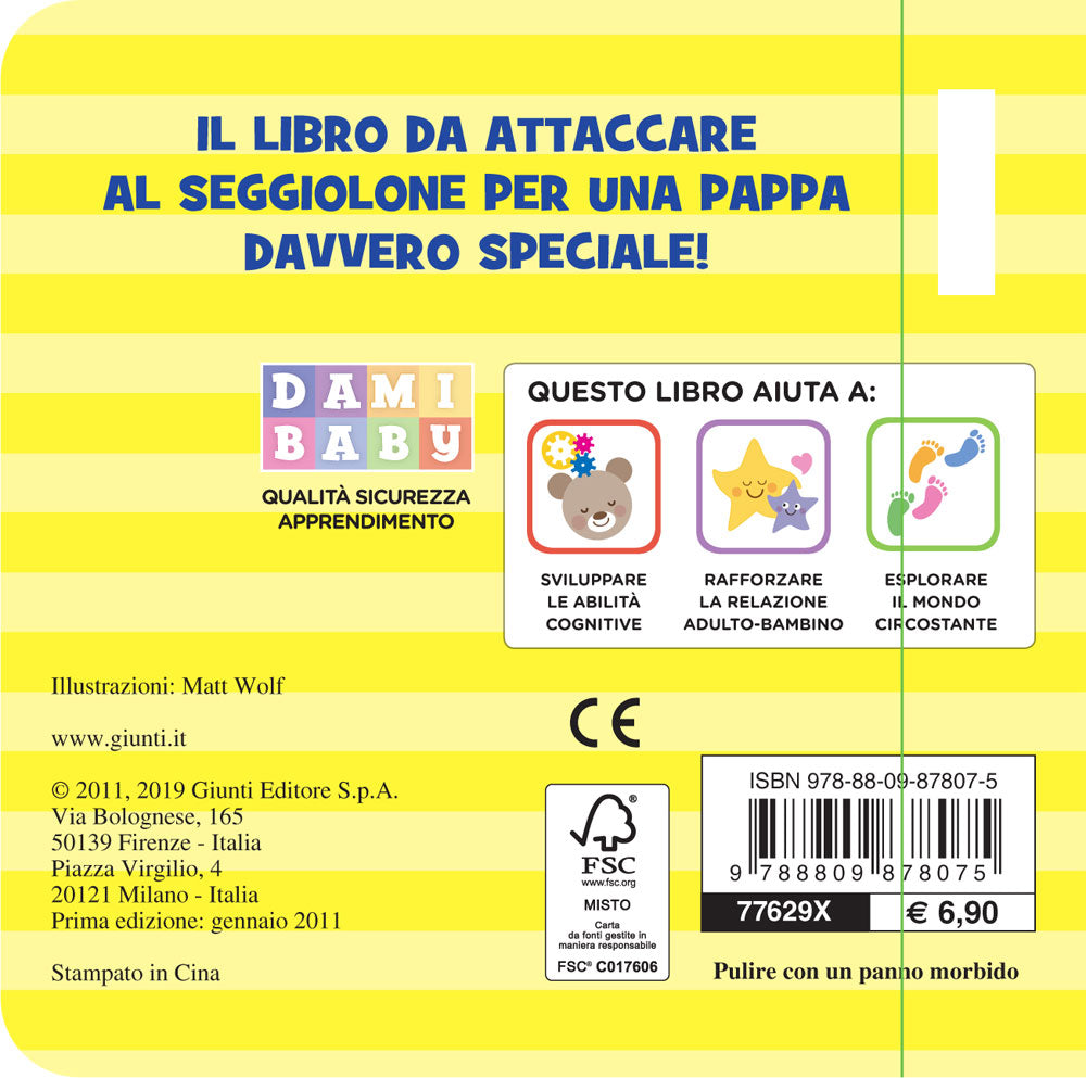 W la pappa! Libro seggiolone