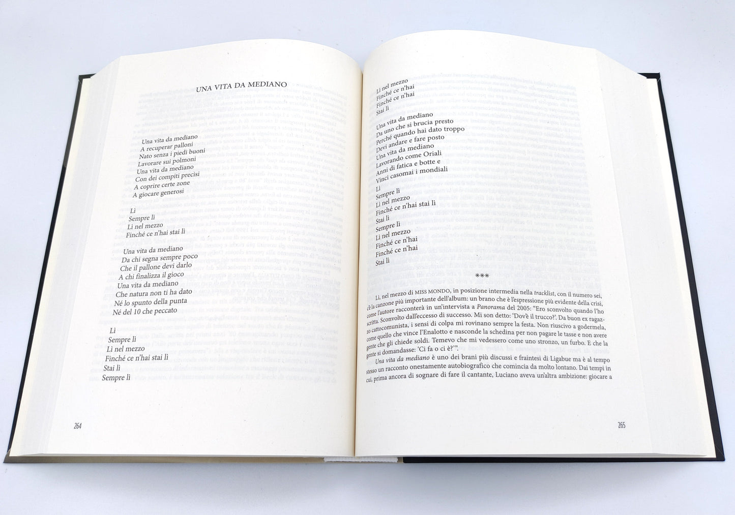 Luciano Ligabue::I testi. La storia delle canzoni