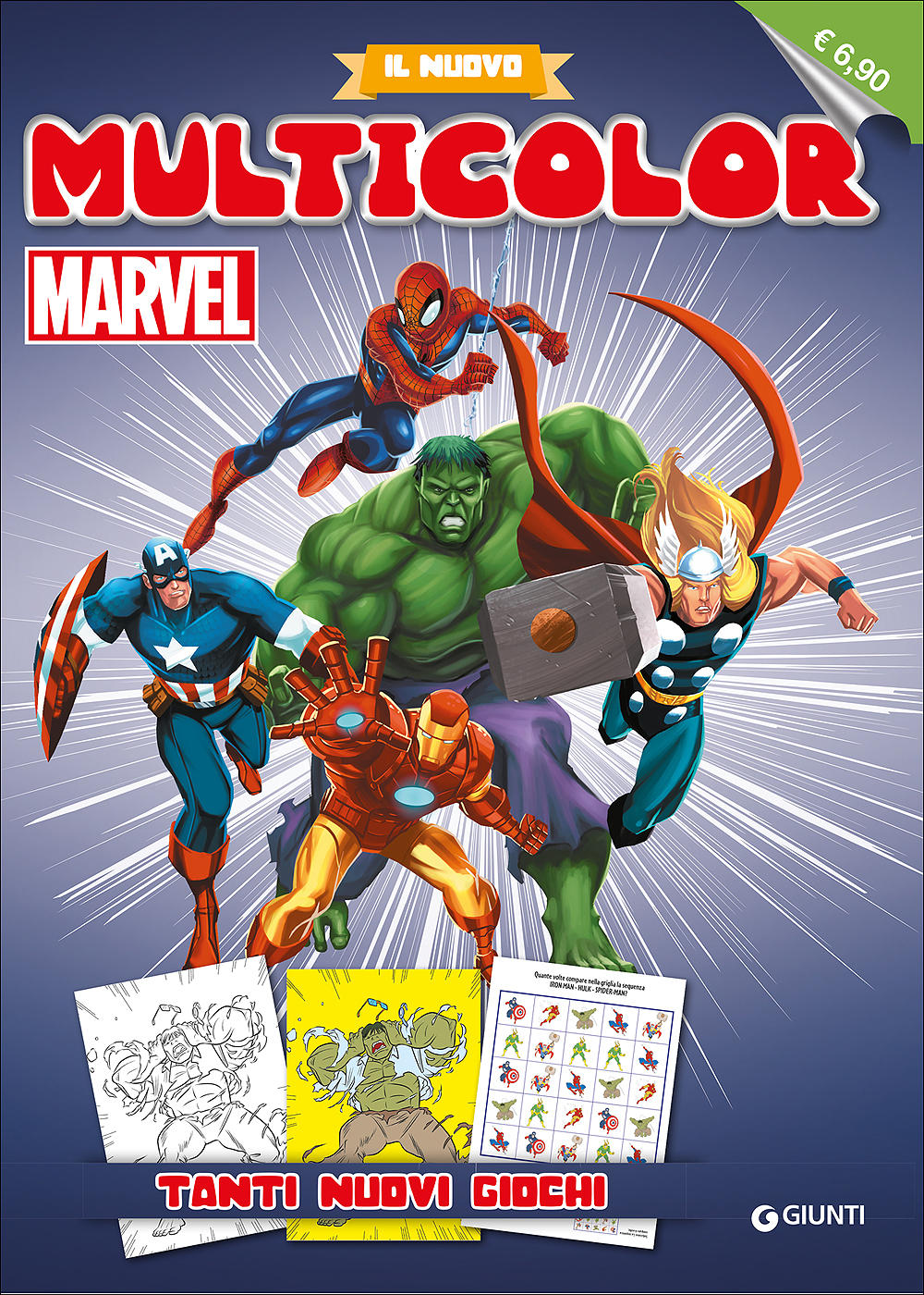 Il nuovo Multicolor - Marvel::Tanti nuovi giochi