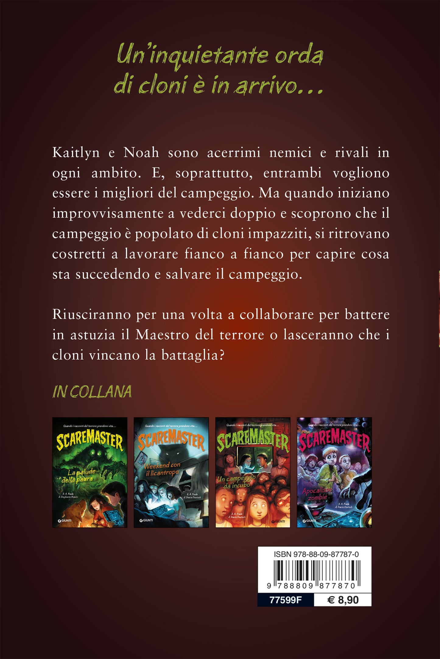 Scaremaster 3. Un campeggio da incubo