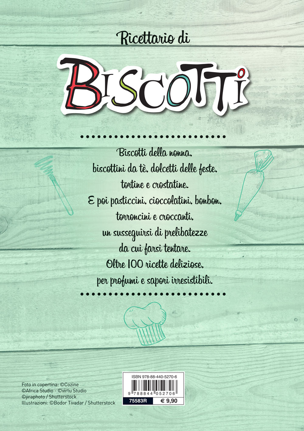 Ricettario di biscotti, dolcetti e pasticcini