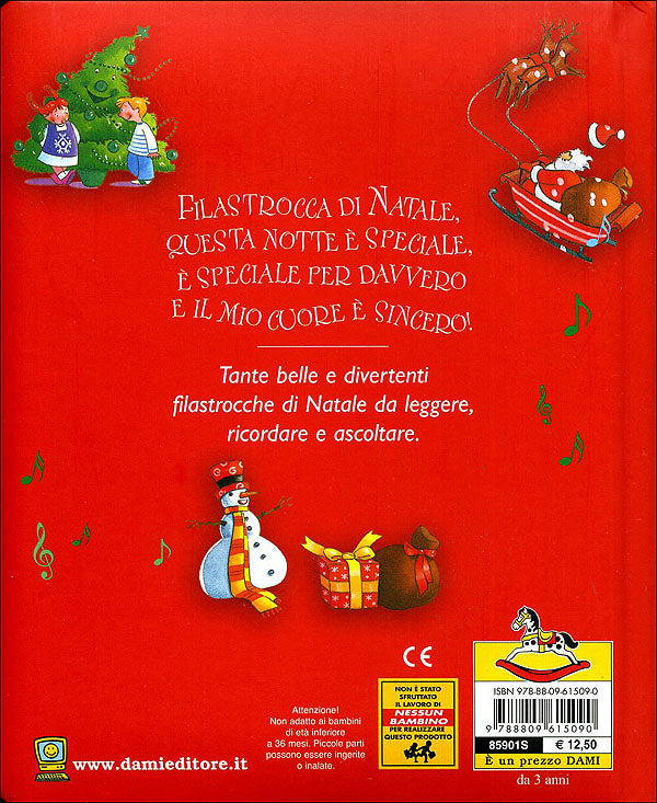 Le Filastrocche di Natale CD Patrizia Nencini Giunti Editore