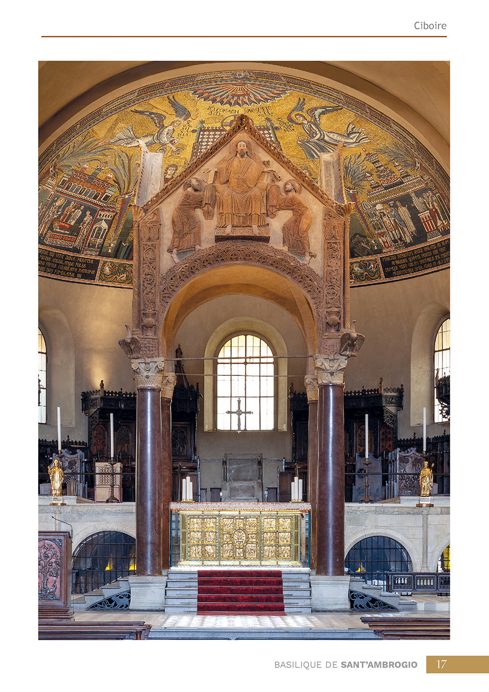 Basilique de Sant'Ambrogio::Histoire et cheufs-d'oeuvre