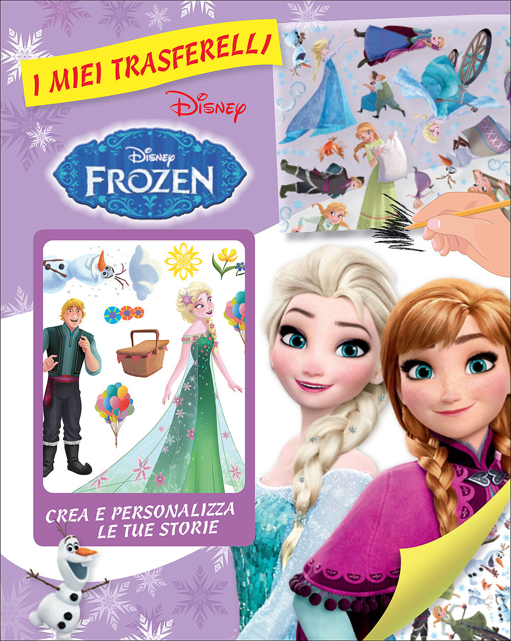 I miei trasferelli - Frozen::Crea e personalizza le tue storie