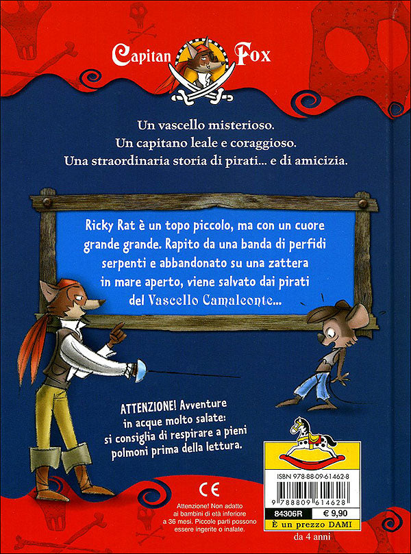 Capitan Fox - Il Pirata delle nebbie::Con tanti stickers!