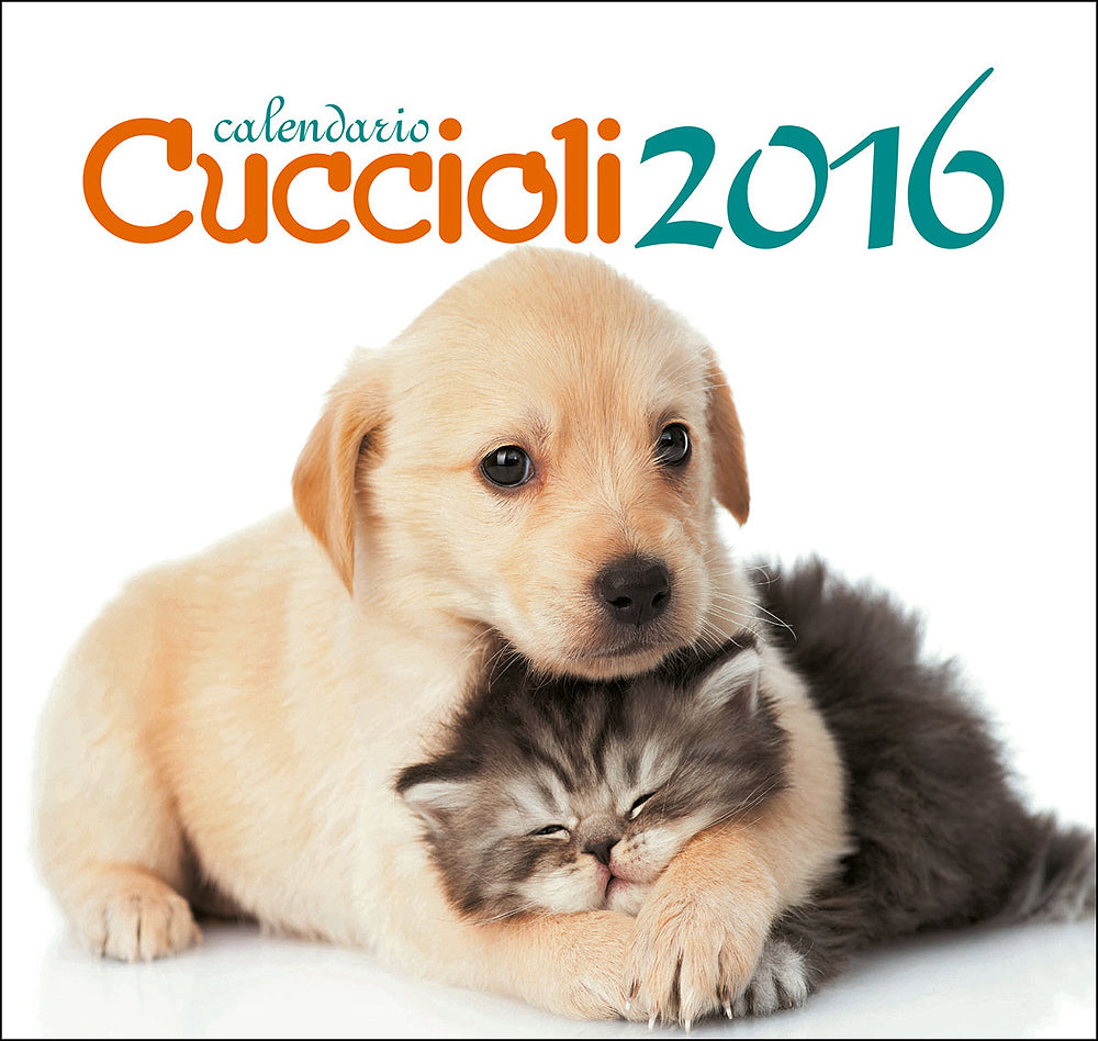 Cuccioli - Calendario Desk 2016