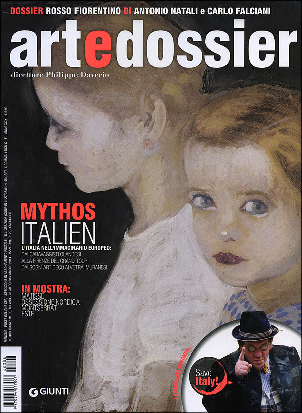 Art e dossier n. 308, marzo 2014::allegato a questo numero il dossier: Rosso Fiorentino di Carlo Falciani e Antonio Natali