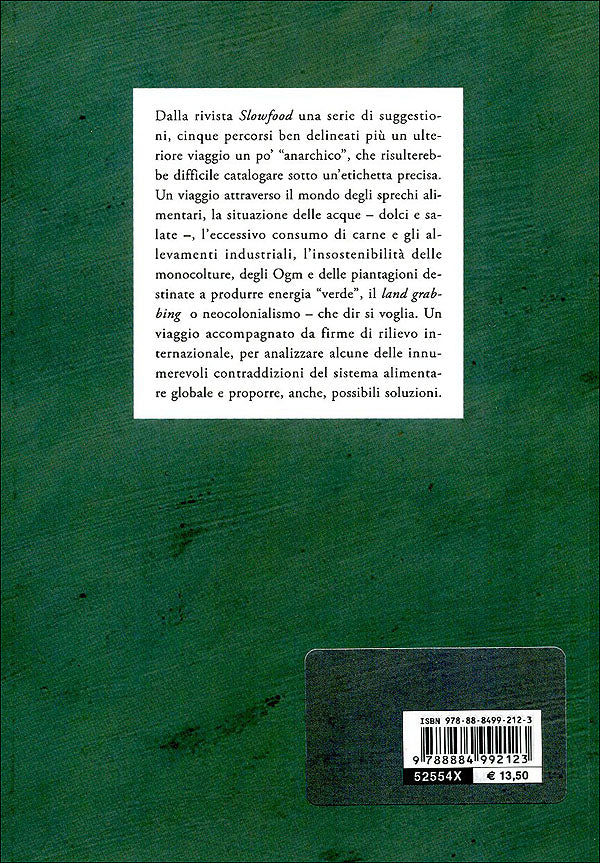 Riflessioni sulla Terra. Un'antologia::Sei percorsi nel mondo del cibo