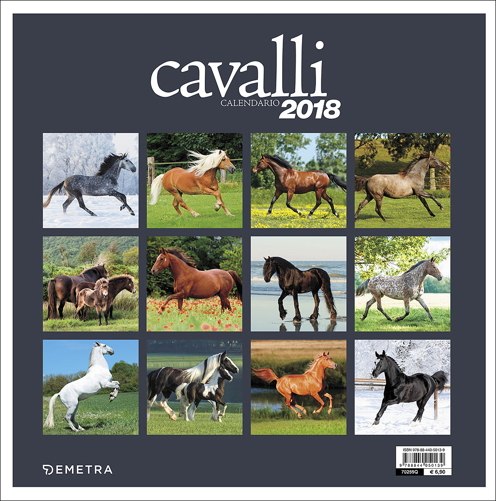 Cavalli - Calendario 2018