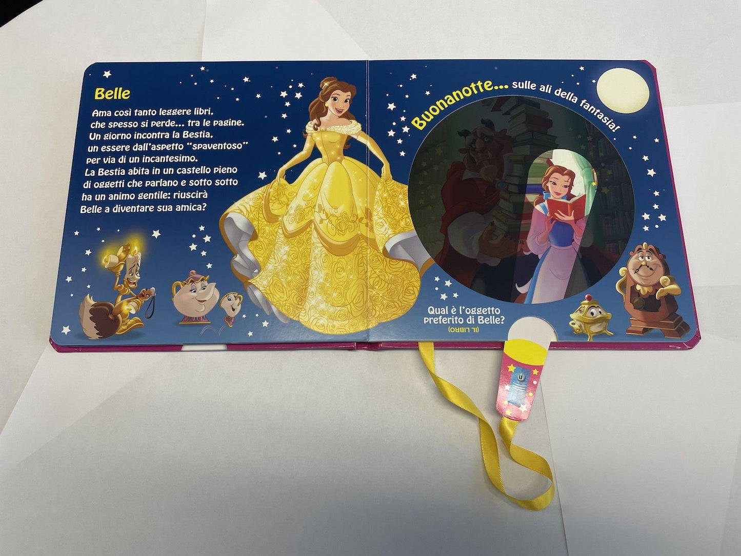 Disney Princess Brillanotte - Racconti per dare luce ai sogni::Con la torcia magica illumina la storia