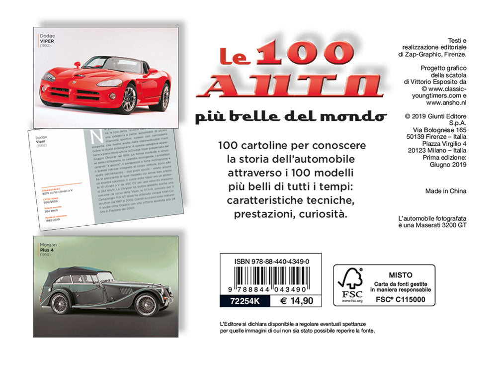 Le 100 auto più belle del mondo