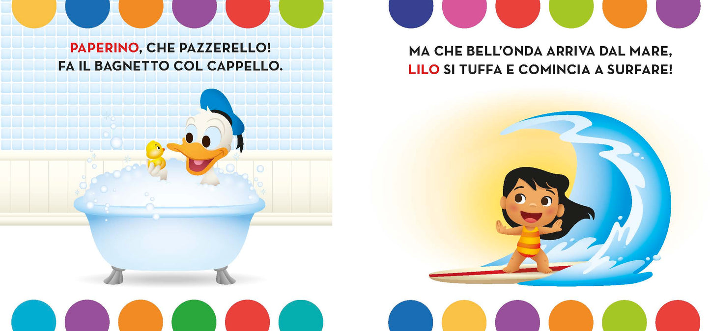 Disney Baby Libro bagno::Facciamo splash!