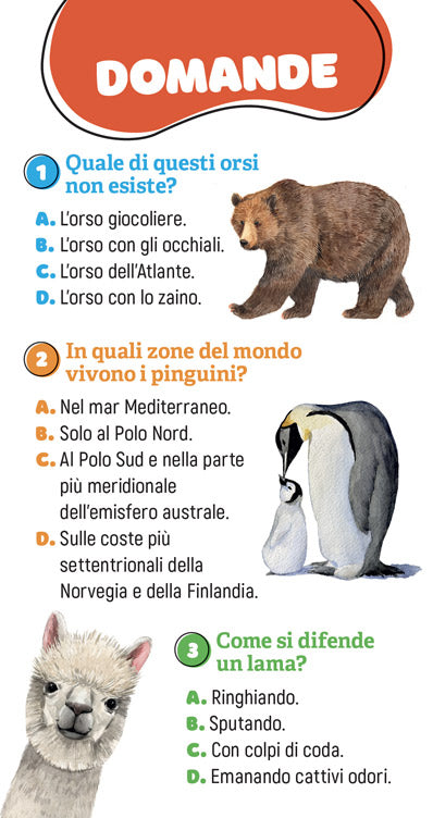 120 quiz sugli animali