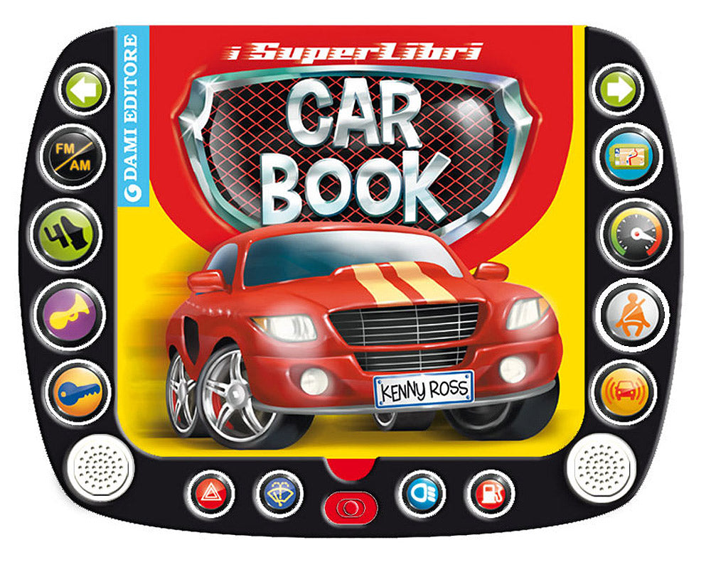 Car Book::Con 14 pulsanti sonori