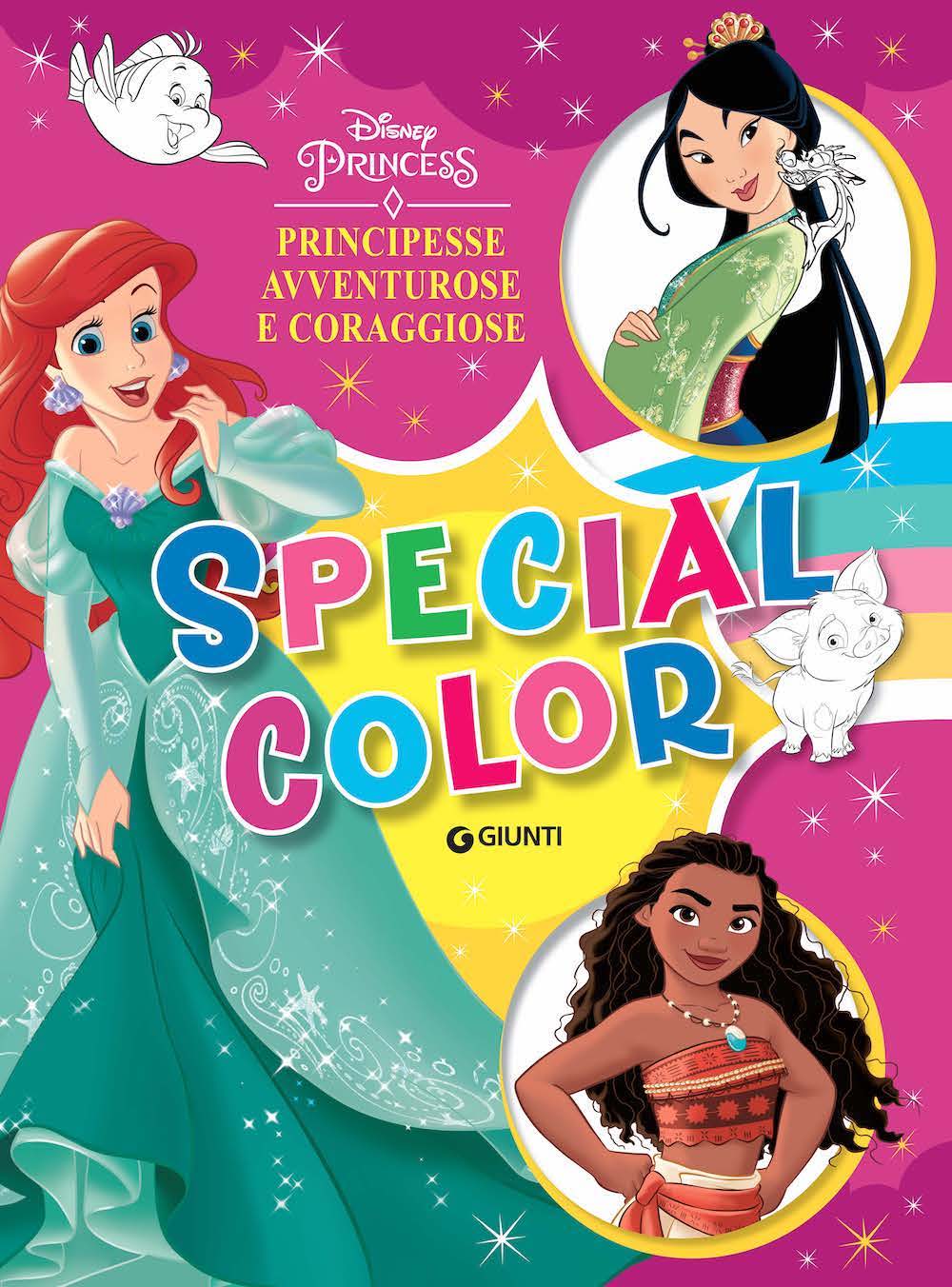 Special color Disney Princess::Principesse avventurose e coraggiose