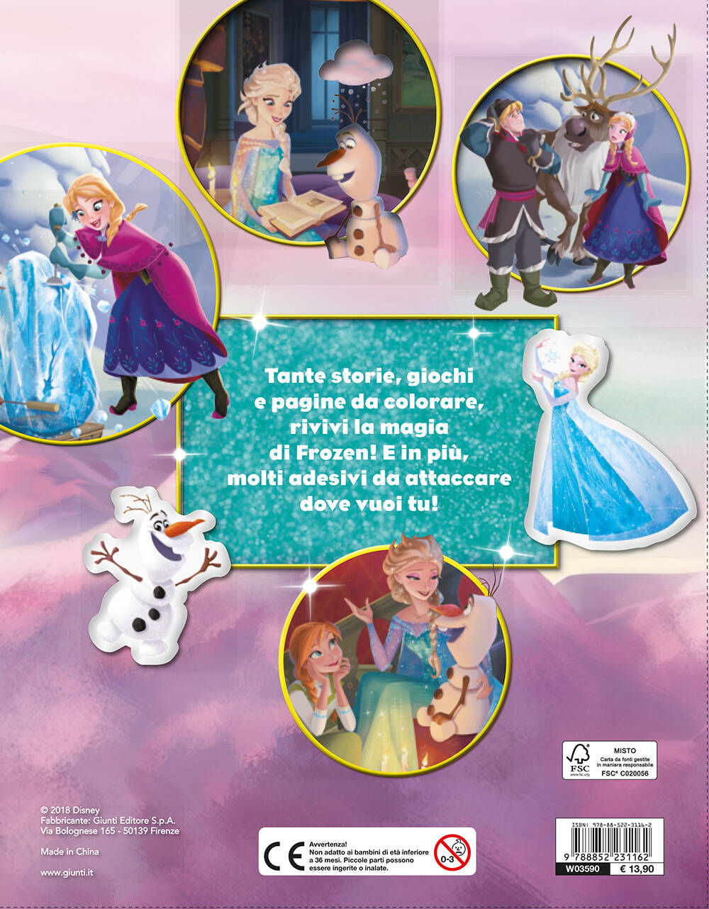 Il Super Tuttolibro - Frozen. Magie d'inverno ::Storie, adesivi e tante attività