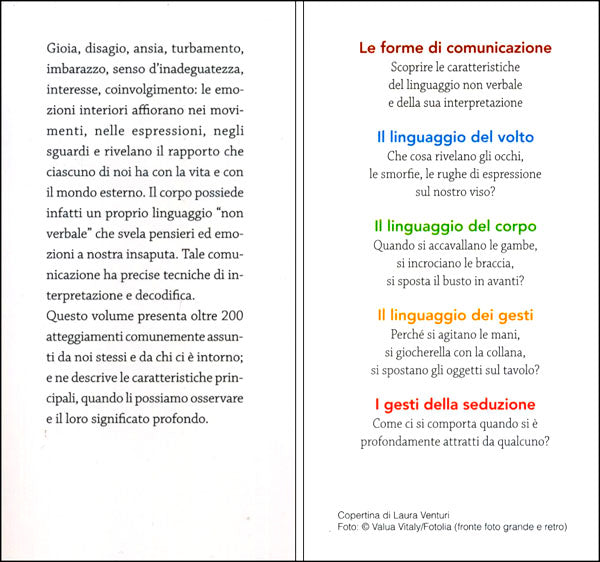 I messaggi segreti del corpo::Scoprire i sentimenti attraverso i gesti e le espressioni