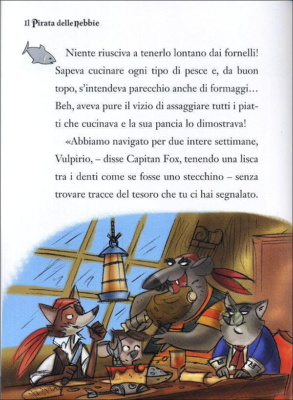 Capitan Fox - Il Pirata delle nebbie::Con tanti stickers!