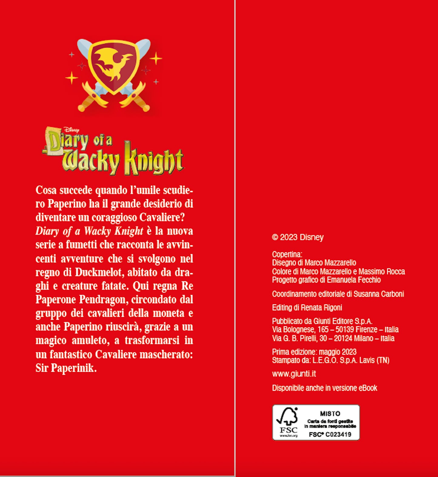 Diary of a Wacky Knight::Paperino e i Racconti del Cavaliere Mascherato