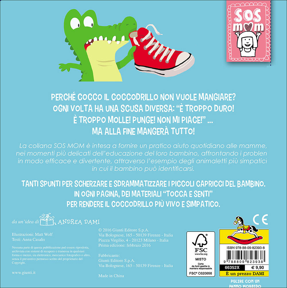 Cocco mangia la pappa!::Un libro tocca e senti