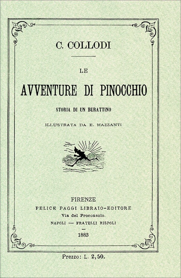 Le avventure di Pinocchio (ill. Mazzanti)::Storia di un burattino