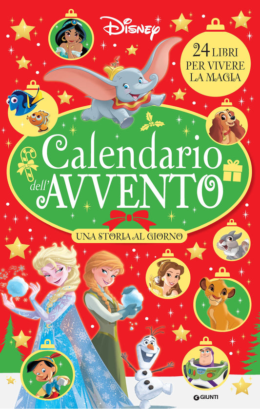 Calendario dell'avvento Disney::Una storia al giorno - 24 libri per vivere la magia