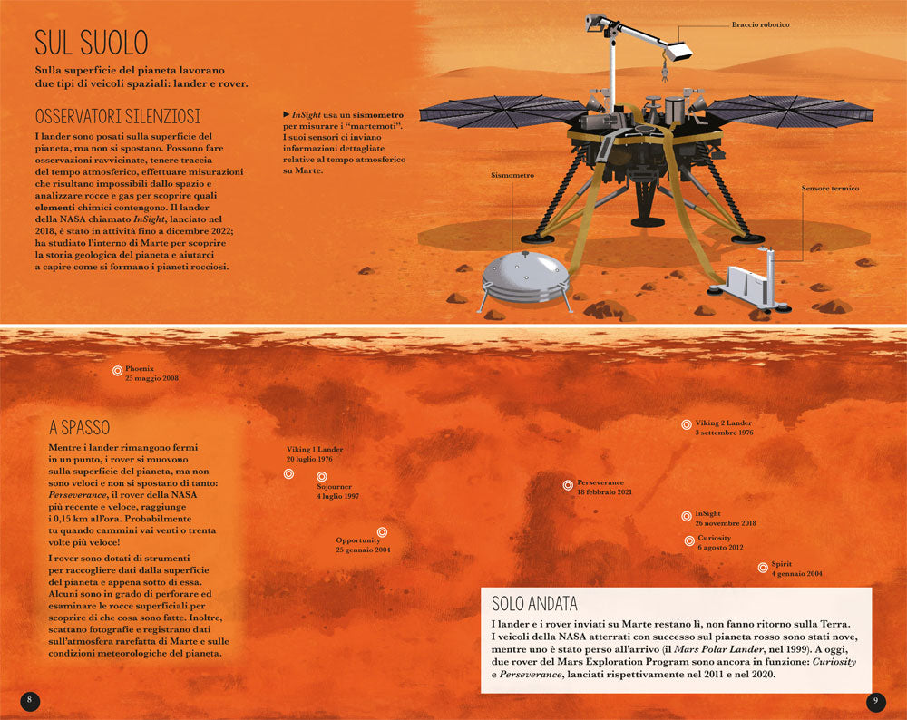 Costruisci il tuo rover::Alla scoperta di Marte - Libro + modellino con 46 pezzi