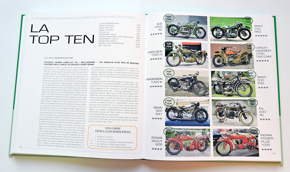 Il grande libro delle moto europee e americane anni 30-40