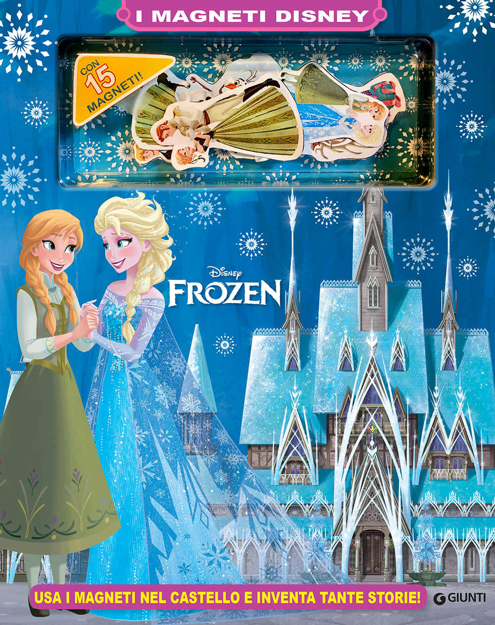 Frozen - I magneti Disney::Usa i magneti nel castello e inventa tante storie!