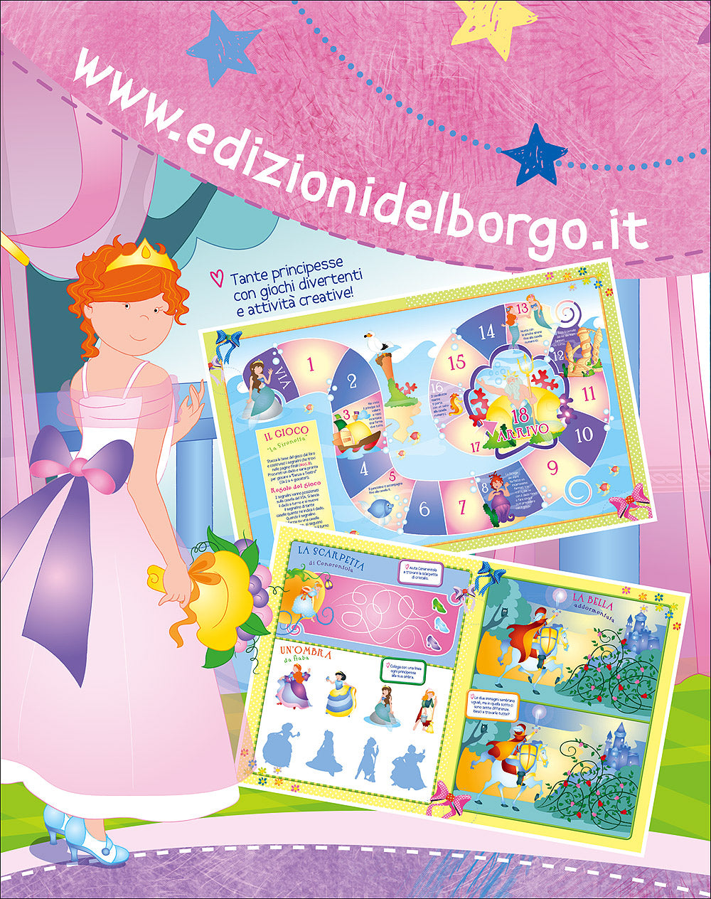 Fare giocare con le Principesse::Con tanti stickers