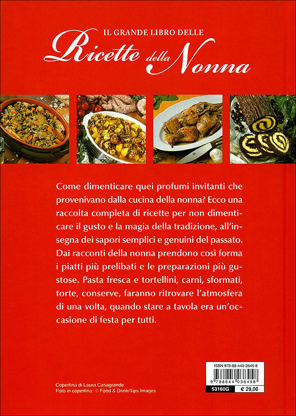 Il grande libro delle Ricette della Nonna::Tutti i sapori della tradizione