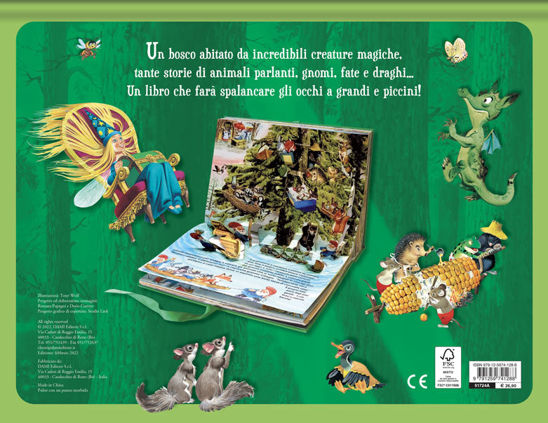 Il meraviglioso libro pop-up del bosco