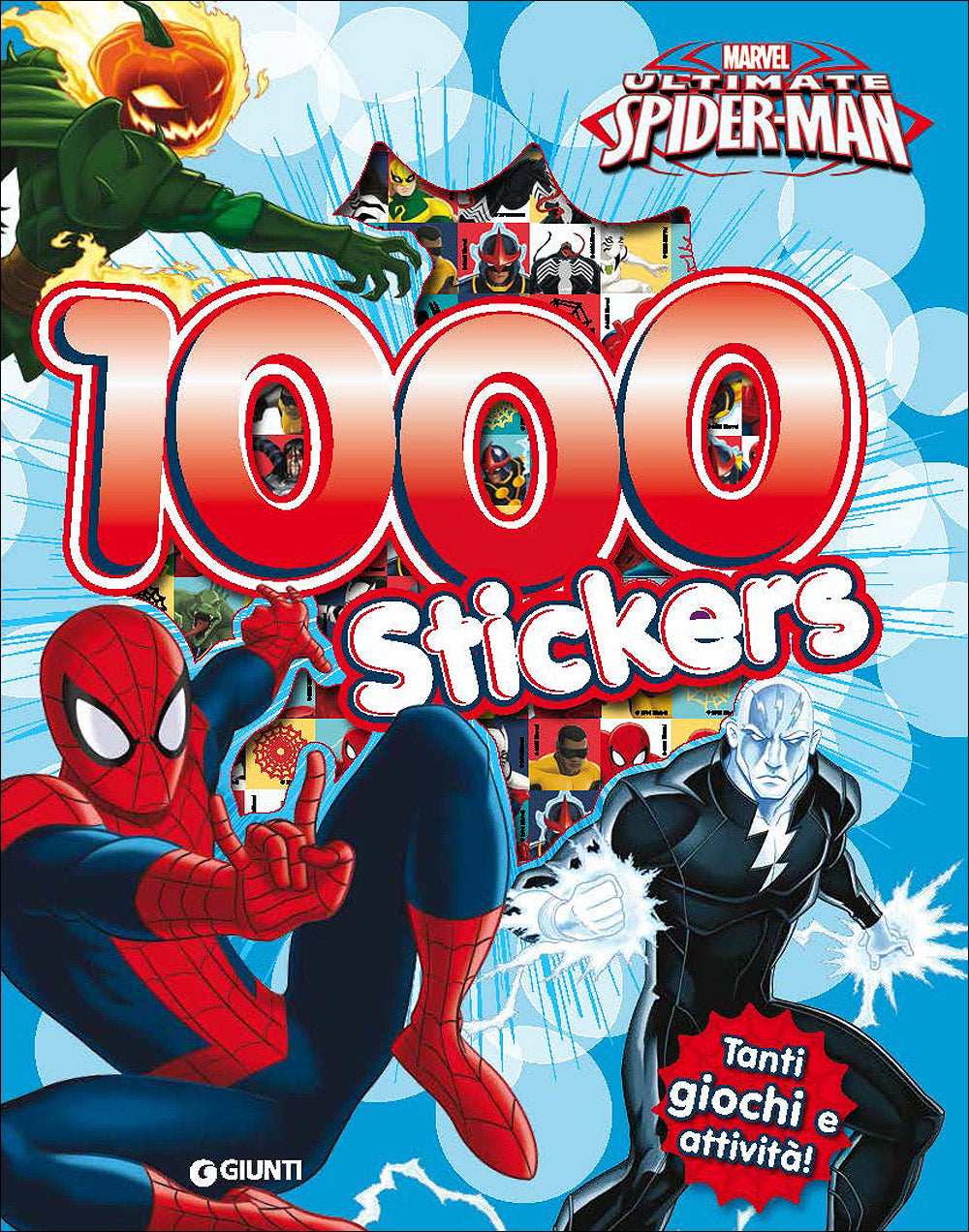 500/1000 Stickers - Ultimate Spider-Man. 1000 Stickers::Tanti giochi e attività!